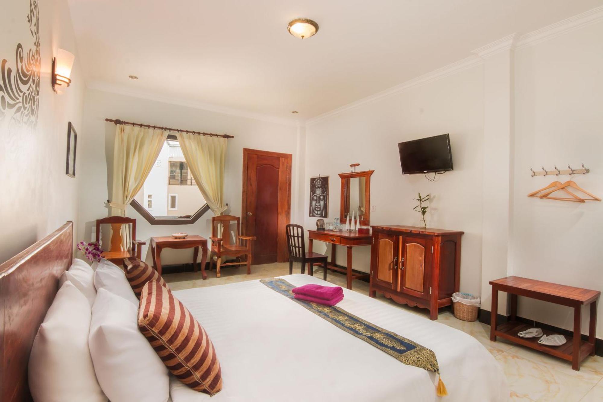 Angkor Udom Guesthouse Siem Reap Esterno foto
