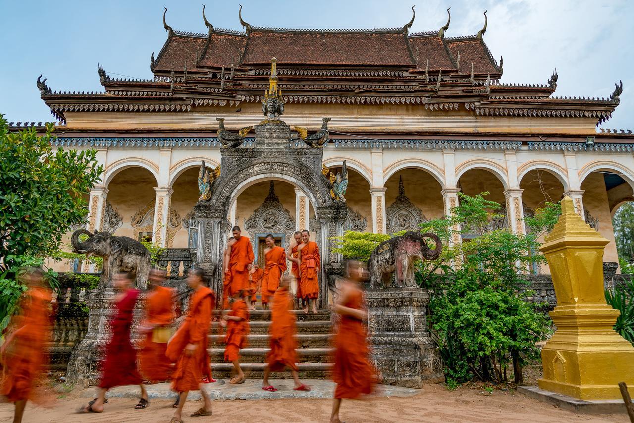 Angkor Udom Guesthouse Siem Reap Esterno foto