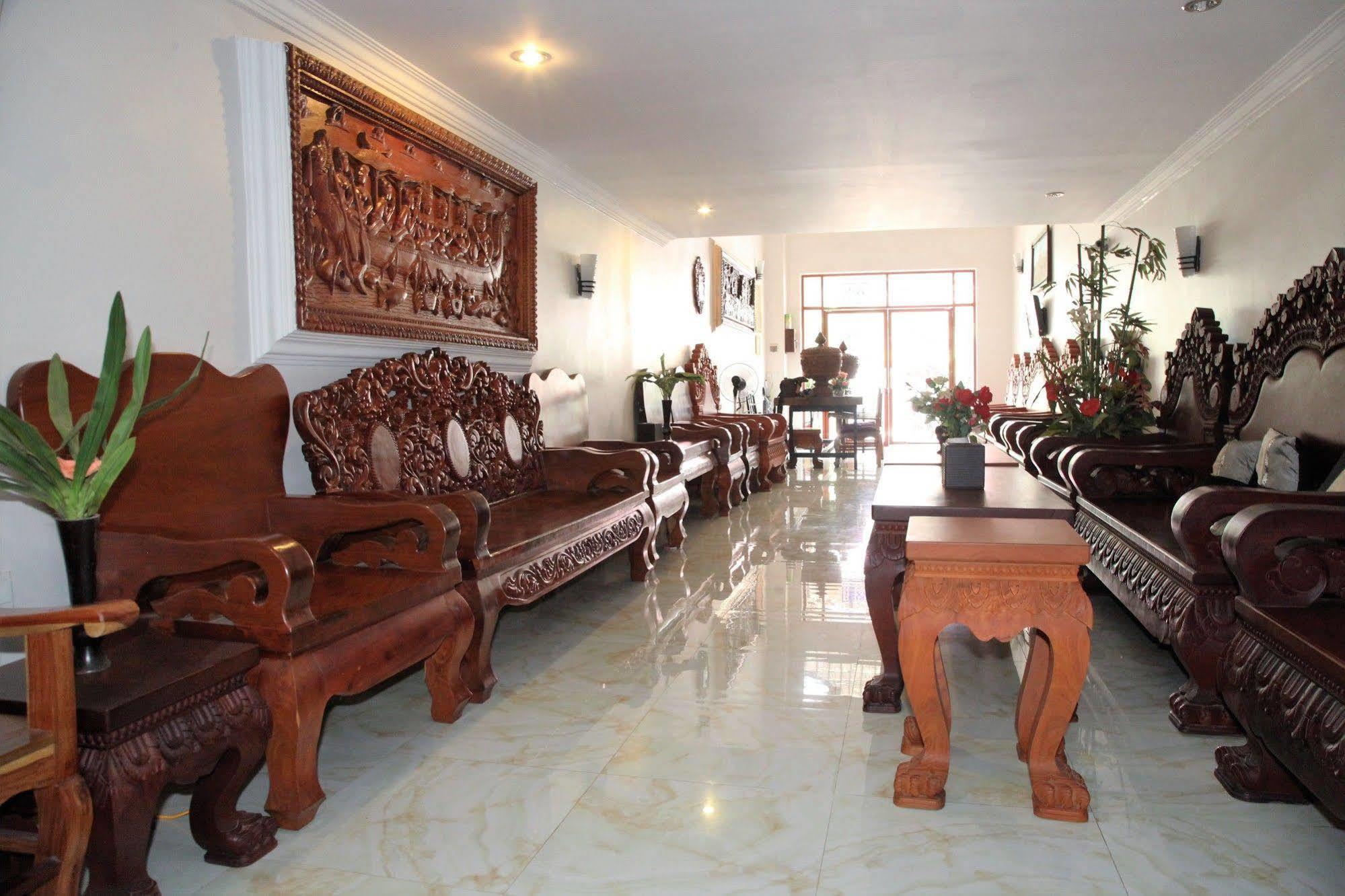 Angkor Udom Guesthouse Siem Reap Esterno foto