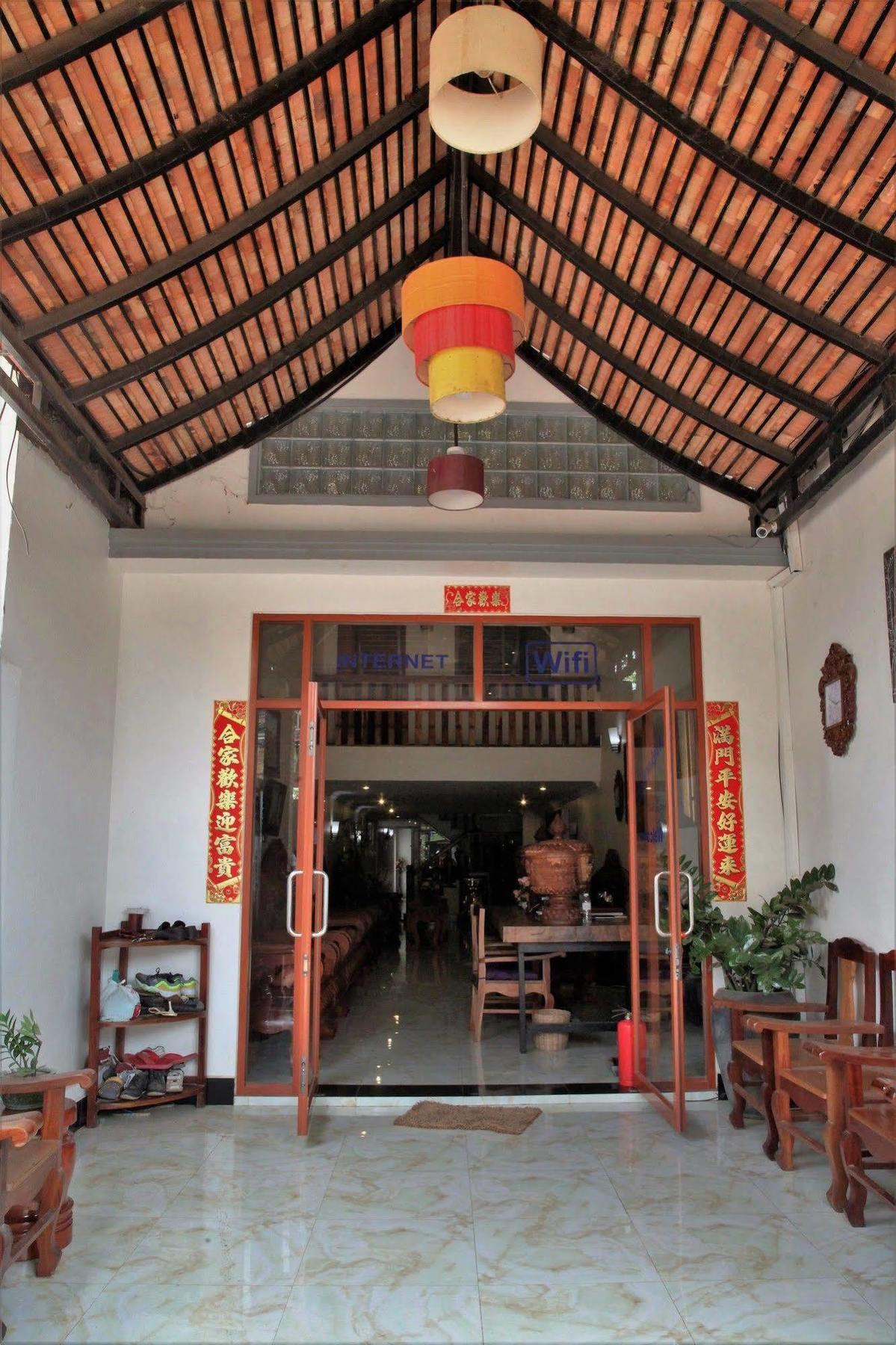 Angkor Udom Guesthouse Siem Reap Esterno foto