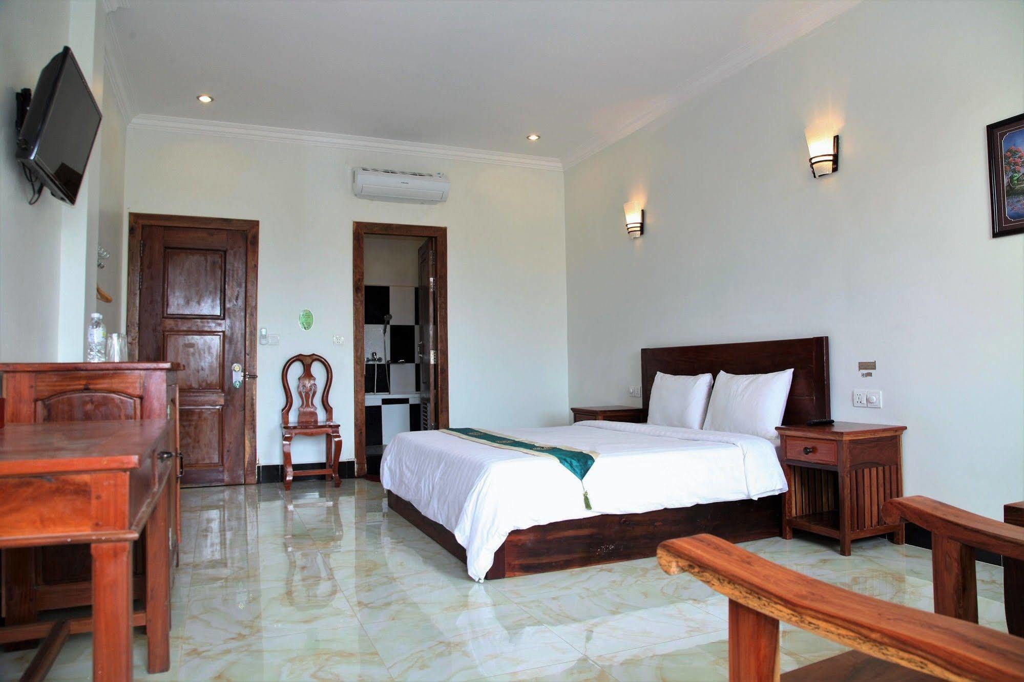 Angkor Udom Guesthouse Siem Reap Esterno foto