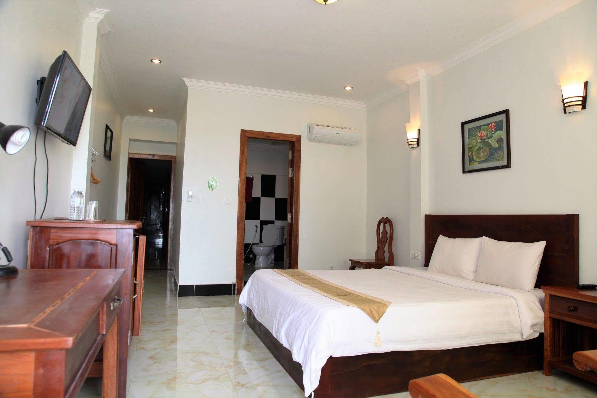 Angkor Udom Guesthouse Siem Reap Esterno foto