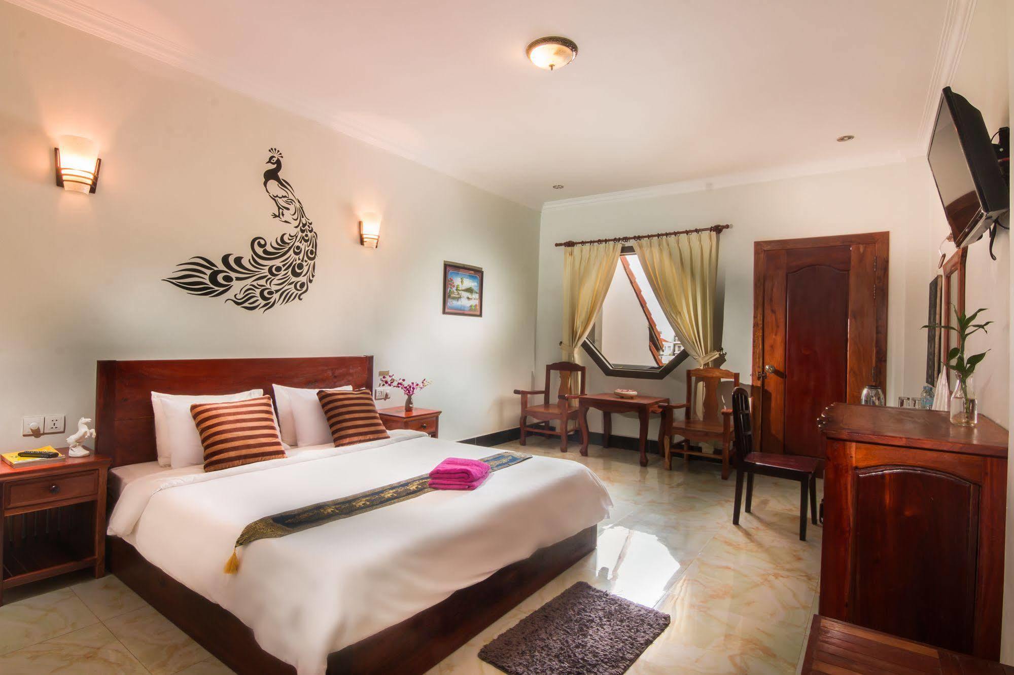 Angkor Udom Guesthouse Siem Reap Esterno foto